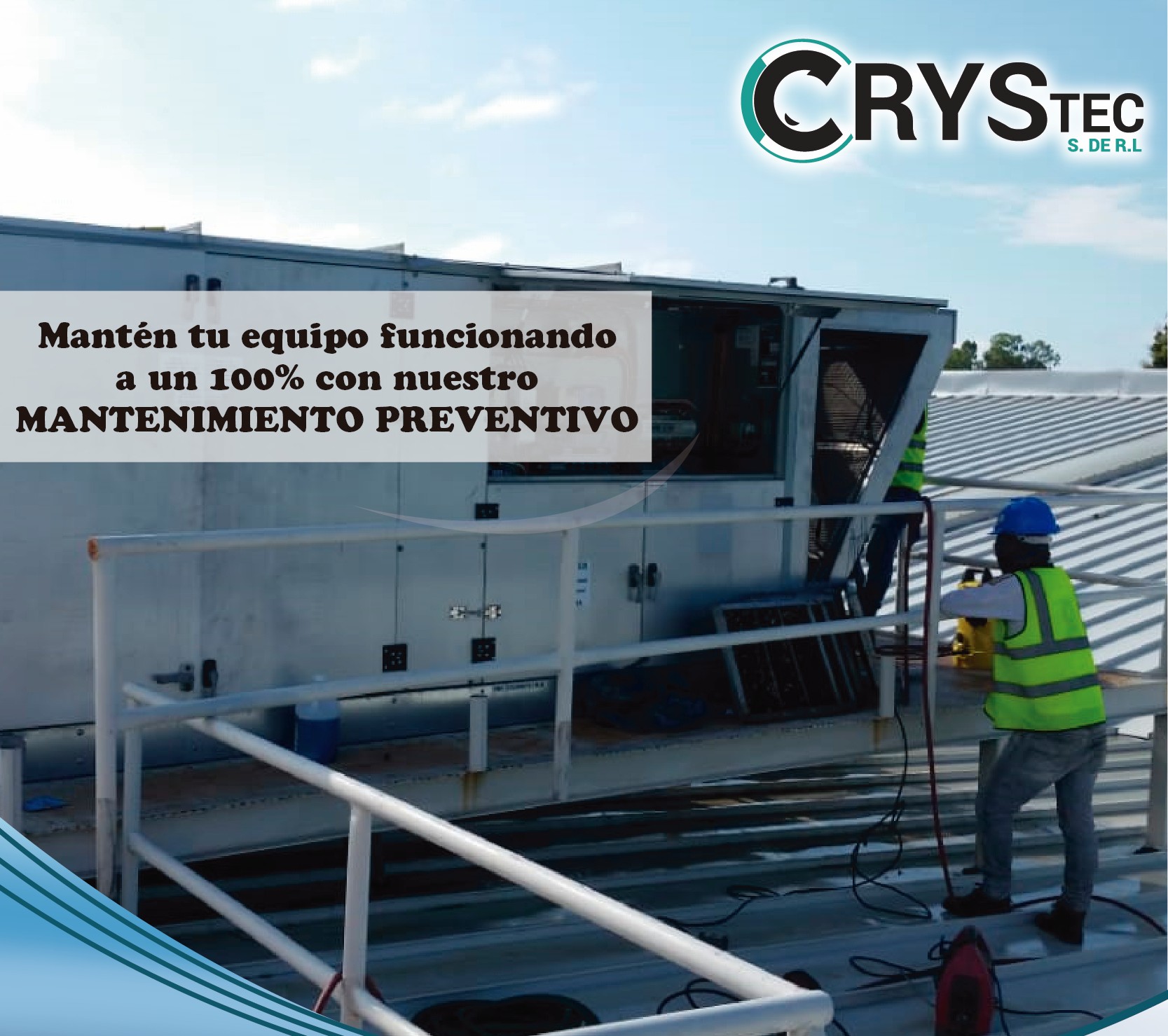 Mantenimiento de unidades generadoras de agua helada